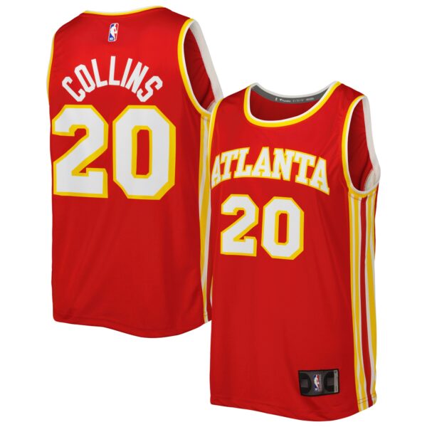 John Collins Atlanta Hawks Fanatics Fast Break Player Jersey Red - Icon Edition