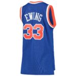 Patrick Ewing New York Knicks Mitchell & Ness Women's 1991/92 Hardwood Classics Swingman Jersey - Blue