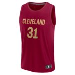 Jarrett Allen Cleveland Cavaliers Fanatics Fast Break Replica Jersey - Icon Edition - Wine