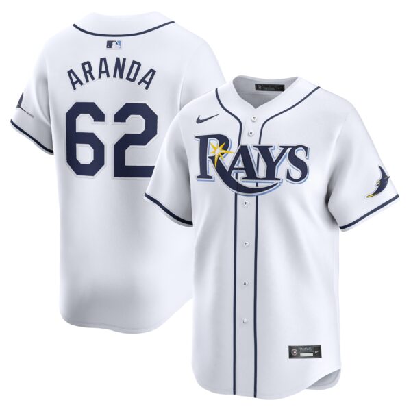 Jonathan Aranda Tampa Bay Rays  Home Limited Player Jersey - White