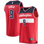 Deni Avdija Washington Wizards Fanatics Fast Break Replica Jersey - Icon Edition - Red