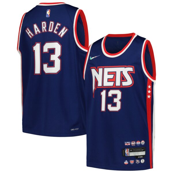 James Harden Brooklyn Nets  Youth Swingman Jersey - City Edition - Navy