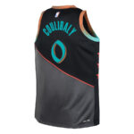 Bilal Coulibaly 0 Washington Wizards 2023/24 City Edition Swingman YOUTH Jersey - Black