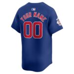 Chicago Cubs   Alternate Limited Custom Jerseyu00c2u00a0u00e2u20acu201c Royal
