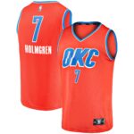 Chet Holmgren Oklahoma City Thunder Fanatics Youth Fast Break Replica Player Jersey - Statement Edition - Orange