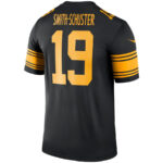 JuJu Smith-Schuster 19 Pittsburgh Steelers Men Color Rush Legend Jersey - Black