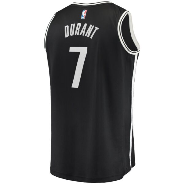 Kevin Durant Brooklyn Nets Fanatics 2019/20 Fast Break Replica Jersey Black - Icon Edition
