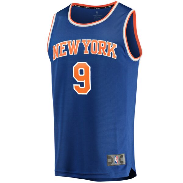 RJ Barrett New York Knicks Fanatics Fast Break Replica Jersey Royal - Icon Edition