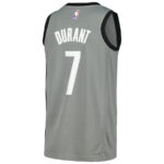 Kevin Durant 7 Brooklyn Nets Swingman Player Jersey - Statement Edition - Gray