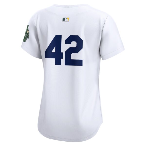 Oakland Athletics  Women's 2024 Jackie Robinson Day Home Limited Jerseyu00c2u00a0u00e2u20acu201c White