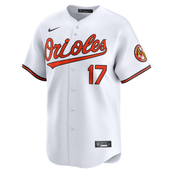 Colton Cowser 17 Baltimore Orioles Home Limited Men Jersey - White