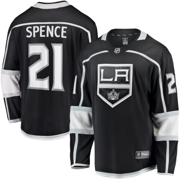 Jordan Spence Los Angeles Kings Fanatics Home Premier Breakaway Player Jersey - Black