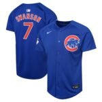 Dansby Swanson Chicago Cubs  Youth Alternate Limited Player Jerseyu00c2u00a0u00e2u20acu201c Royal
