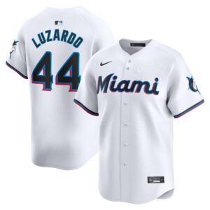 Jesus Luzardo Miami Marlins  Home Limited Player Jersey - White
