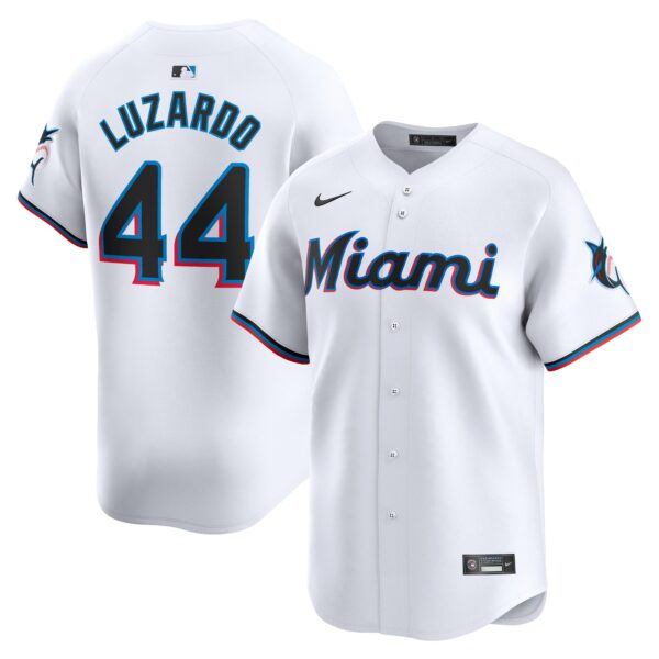 Jesus Luzardo Miami Marlins  Home Limited Player Jersey - White