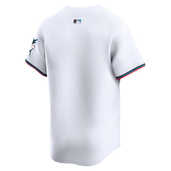 Miami Marlins  Youth Home Limited Jersey - White