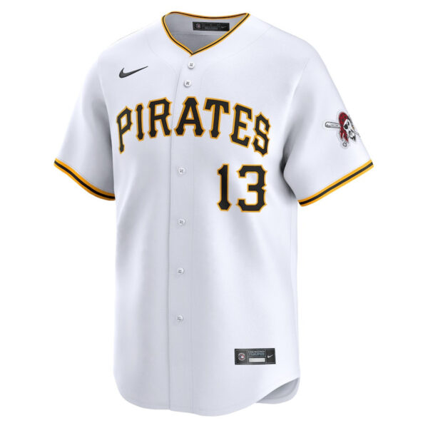 Ke'Bryan Hayes 13 Pittsburgh Pirates Home Limited Player Men Jersey - White