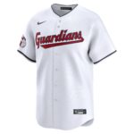 Cleveland Guardians  Youth Home Limited Jersey - White