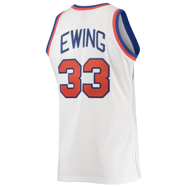 Patrick Ewing New York Knicks Mitchell & Ness 1985/86 Hardwood Classics Authentic Jersey - White