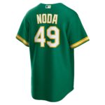 Ryan Noda Oakland Athletics  Alternate Replica Jersey - Kelly Green