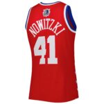 Dirk Nowitzki Western Conference Mitchell & Ness 2003 All Star Game Swingman Jersey - Red