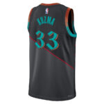 Kyle Kuzma 33 Washington Wizards 2023/24 City Edition Swingman Jersey - Black