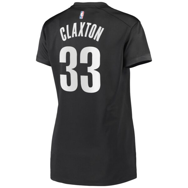 Nicolas Claxton Brooklyn Nets Fanatics Women's Fast Break Player Jersey - Statement Edition - Charcoal