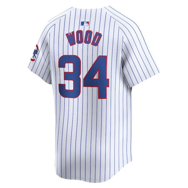 Kerry Wood 34 Chicago Cubs Home Limited Player Men Jersey - White