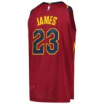 LeBron James Cleveland Cavaliers  Authentic Player Jersey - Icon Edition - Wine