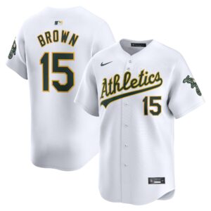 Seth Brown Oakland Athletics  Home Limited Player Jersey - White