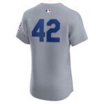 Chicago Cubs  Road 2024 Jackie Robinson Day Elite Jersey - Gray