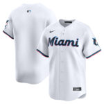 Miami Marlins  Home Limited Jersey - White