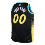 Indiana Pacers 2023/24 City Edition Swingman Custom YOUTH Jersey - Black