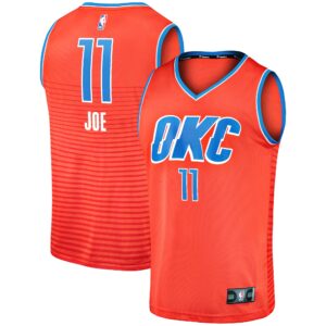 Isaiah Joe Oklahoma City Thunder Fanatics Fast Break Replica Player Jersey - Statement Edition - Orange