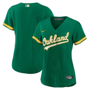 Oakland Athletics Alternate Team Women Jersey - Kelly Green