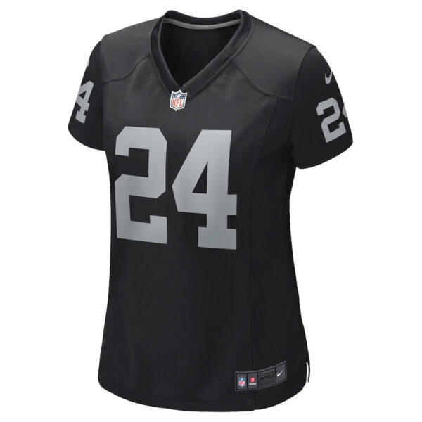 Willie Brown 24 Las Vegas Raiders Women Game Retired Jersey - Black