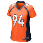 Keondre Coburn 94 Denver Broncos Game Women Jersey - Orange