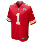 Xavier Worthy Kansas City Chiefs 2024 First Round Pick Player Game Jersey - Red