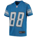 T.J. Hockenson 88 Detroit Lions YOUTH Game Jersey - Blue