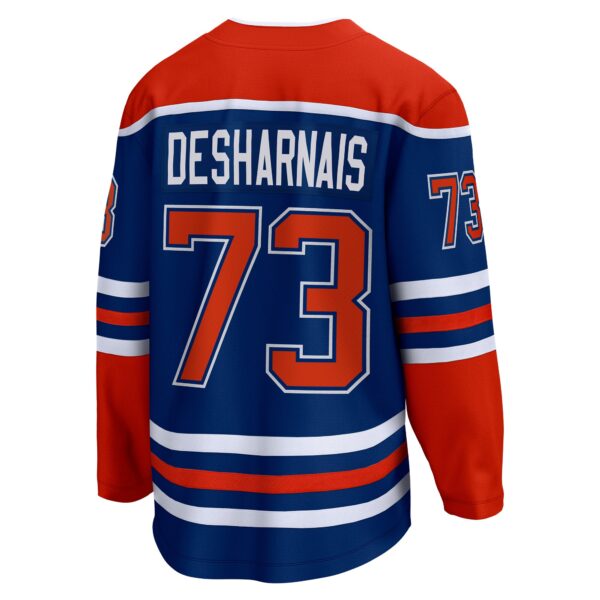 Vincent Desharnais Edmonton Oilers Fanatics Home Premier Breakaway Player Jersey - Royal