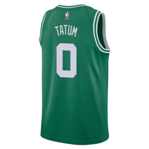 Jayson Tatum 0 Boston Celtics 2024 FINALS CHAMPIONS Jersey - Icon Edition - Kelly Green