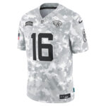 Trevor Lawrence Jacksonville Jaguars 2024 Salute to Service Limited Jersey - Arctic Camo