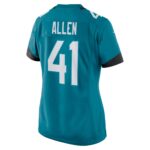 Josh Allen Jacksonville Jaguars  Women's Game Jersey - Teal