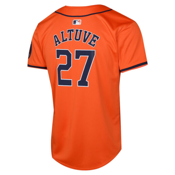 Jose Altuve 27 Houston Astros Alternate Limited YOUTH Jersey - Orange