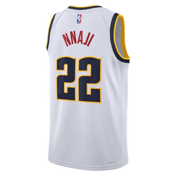 Zeke Nnaji 22 Denver Nuggets Unisex Swingman Jersey - Association Edition - White