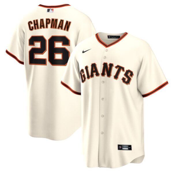 Matt Chapman 26 San Francisco Giants Home Men Jersey - Cream