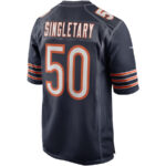Mike Singletary 50 Chicago Bears Men Game Retired Jersey - Navy