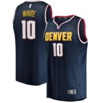 Jack White Denver Nuggets Fanatics Fast Break Player Jersey - Icon Edition - Navy
