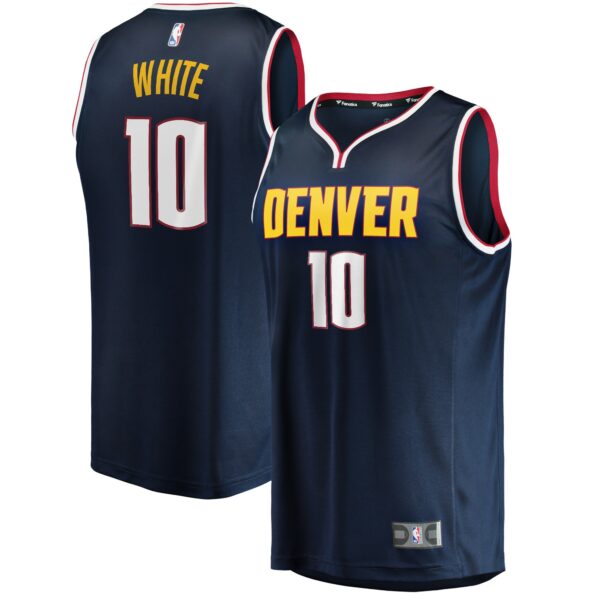 Jack White Denver Nuggets Fanatics Fast Break Player Jersey - Icon Edition - Navy