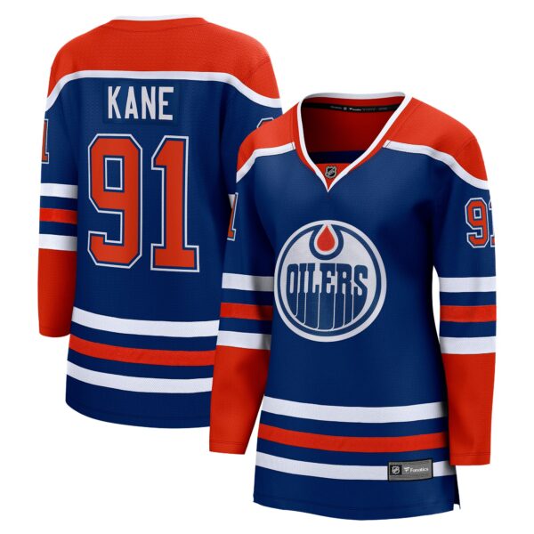 Evander Kane Edmonton Oilers Fanatics Women's Home Breakaway Player Jersey - Royal